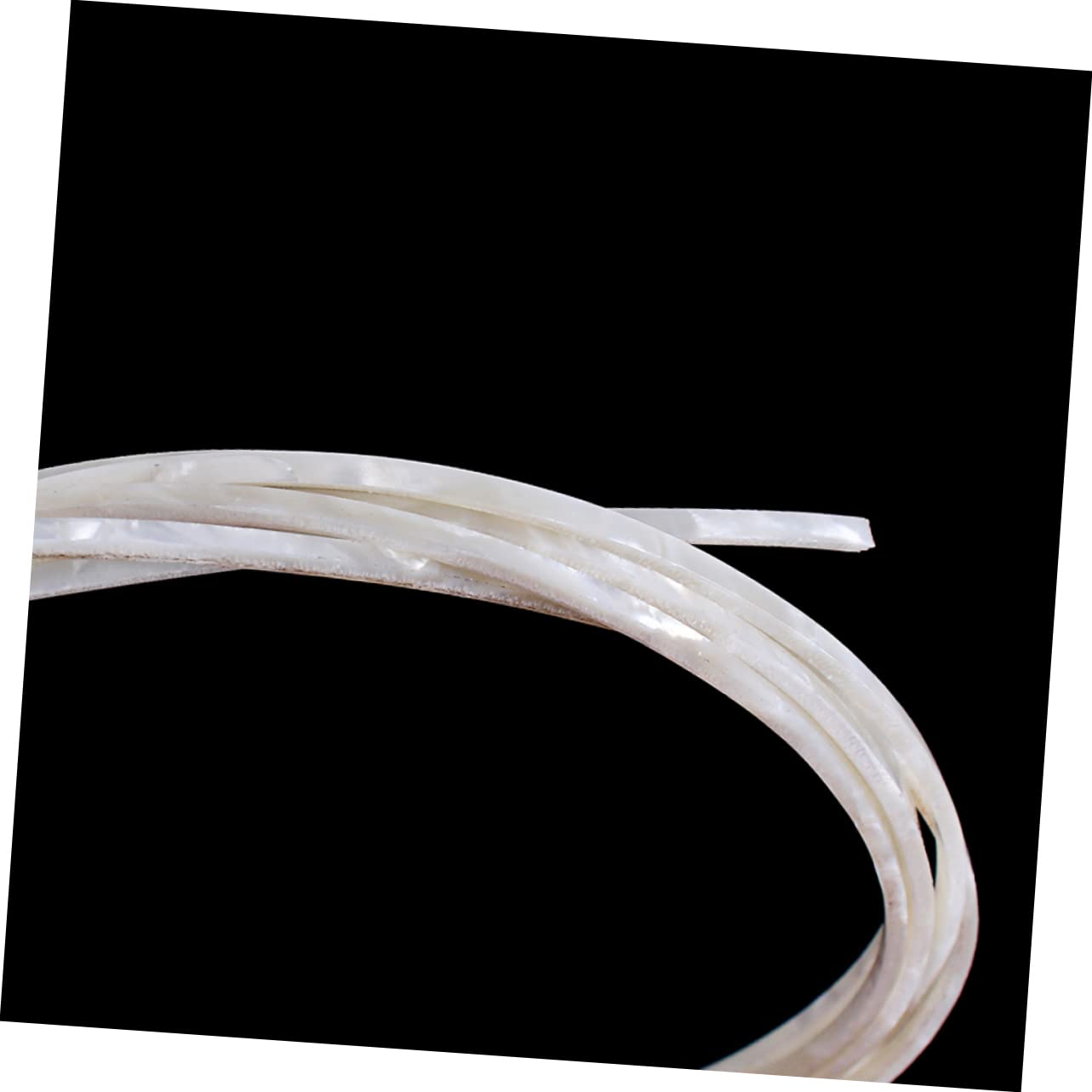HANABASS Guitar Binding Purfling Strips White Trim Inlay for Guitar Bass Ukulele Mandolin and Banjo Repair Durable High Grade Material for Luthier DIY Projects