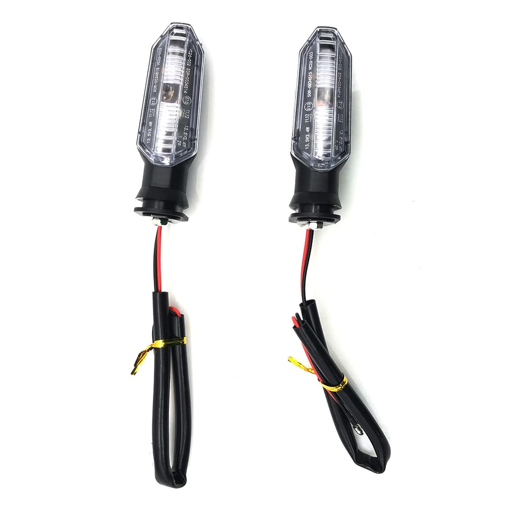ESPEEDMTC for Honda CB500X CB500F CBR500R 2019-2022 Turn Signals Front Rear Light Shift Taillights Blinker Indicator Motorcycle Acessories Parts (Clear Shell)