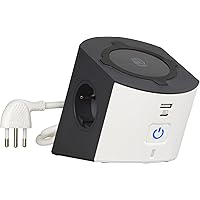 BTICINO Multipresa Desktop S3714DBUW, Multipresa Elettrica 5 Posti