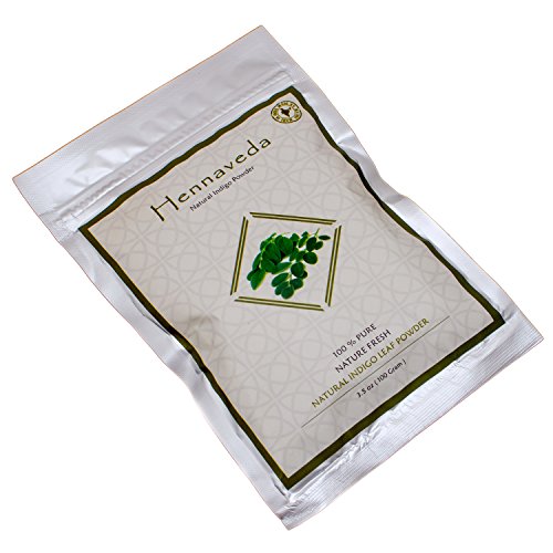 Hennaveda Organic Indigo Powder For Hair 100 g. Hairfalloil