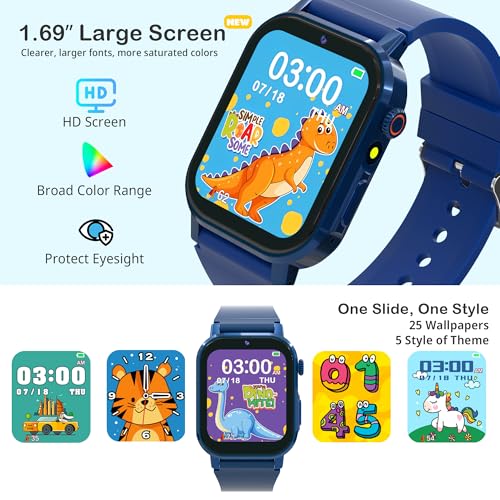 Escosen D12 Kids Smart Watch For Boys Girls thumb #2