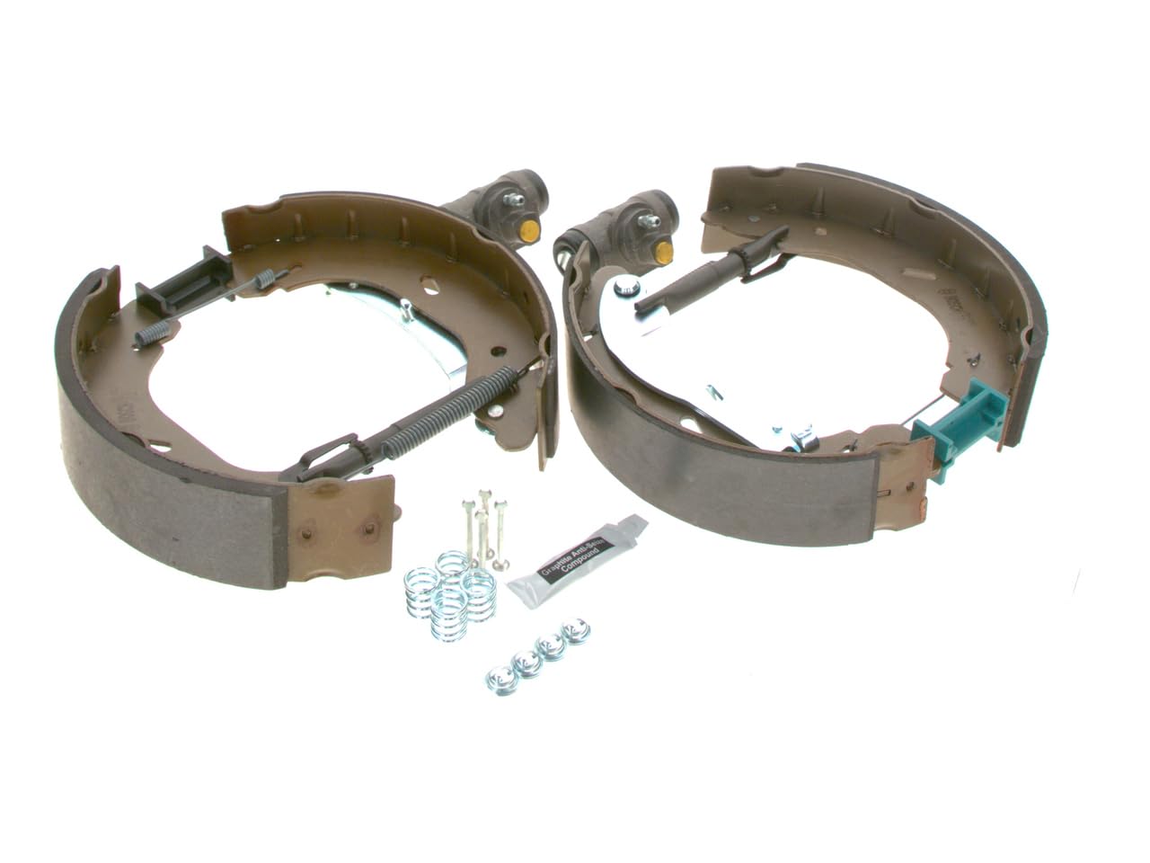 Bosch KS194 Kit Super Pro Kit de freno trasero de tambor 1 juego completo premontado