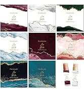 CRASPIRE 80Pcs 8 Styles Lip Balm Sticker Vintage Quicksand Background Self-Adhesive Homemade Lip ...