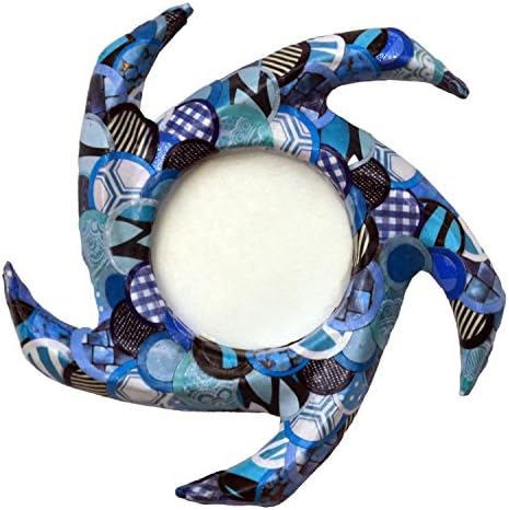 "VELA" - Blue Color Study Mirror Ornaments