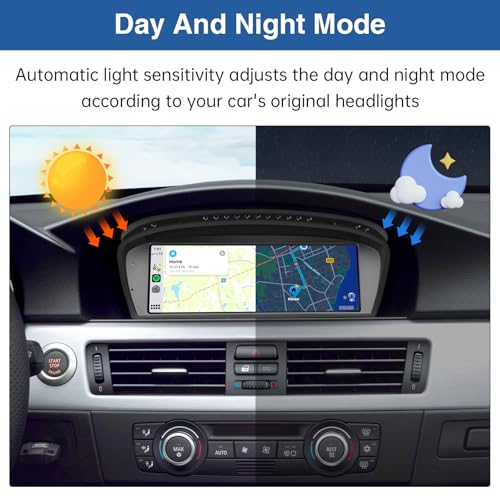 Autoradio Android Auto pour BMW E90 E60 | Écran Tactile HD 1920x720 - 6