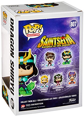 Saint Seiya Cavaleiros do Zodiaco - Boneco Pop Funko Dragon Shiryu #807
