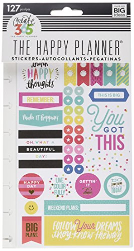 Me and My Big Ideas Pegatinas Happy Brights