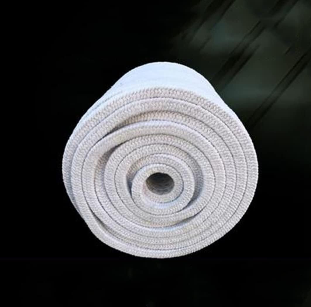 Linka z włókna ceramicznego pleciona uszczelka wysokotemperaturowa do pieca kotłowego pieca do pieca odlewniczego, kwadratowa długość 5 m, 22 mm x 22 mm x 5 m