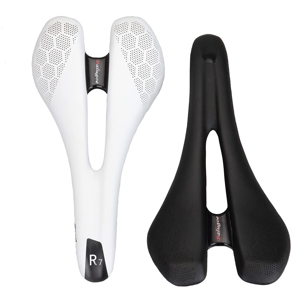 Selle Velo Ultralight respirant confortable coussin de siège de siège de vélo de vélo de course VTT Composants des pièces de selle de vélo de route Selles Vtt (Color