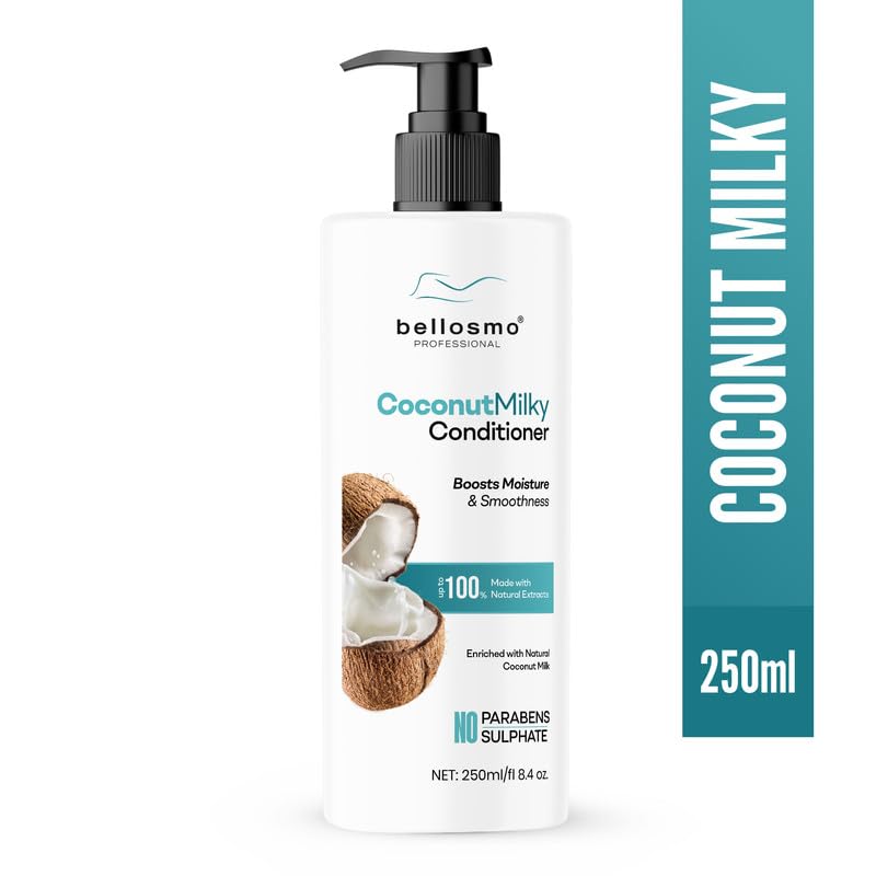 Image of Coconut Conditioner With Natural Coconut Extracts For Soft Smooth And Manageable Hair Suitable For All Hair Types-250 ML
