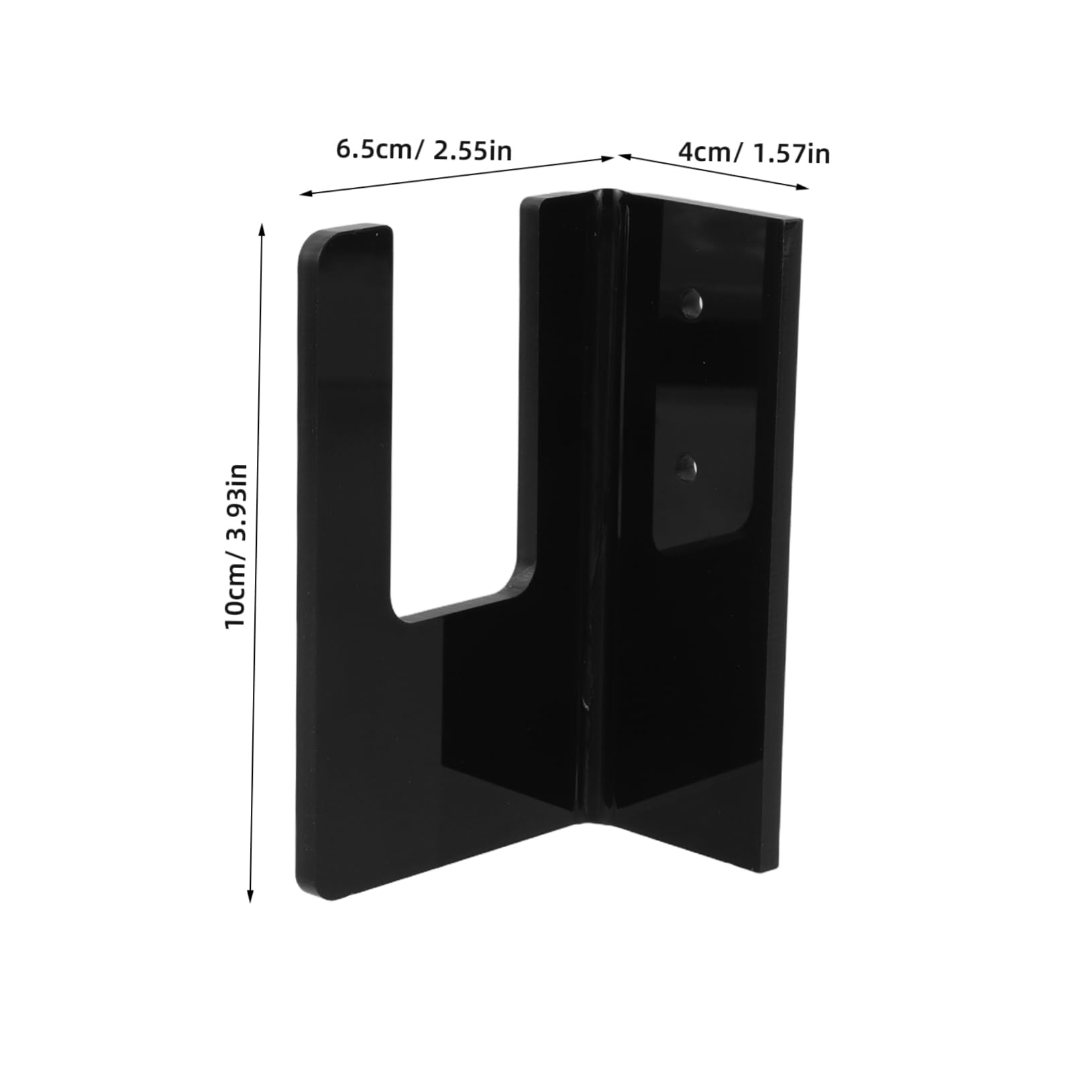 Mikikit Skateboard Display Rack Snowboard Hook Wall Mount Storage Acrylic Skateboard Hanger Space-Saving Design