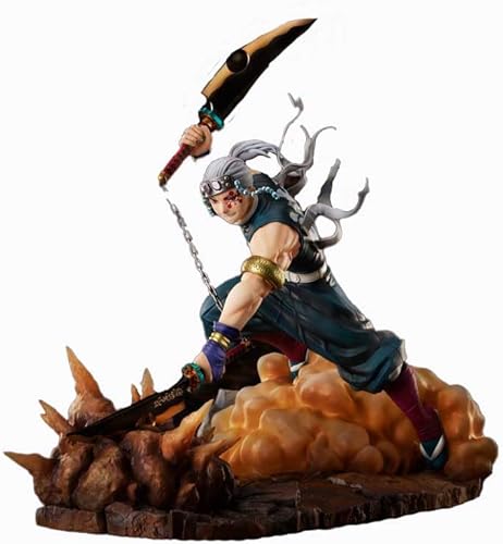 Aniplex Demon Slayer Kimetsu no Yaiba - Estatuilla 1/8 Tengen Uzui (11.0 in)