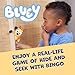 Bluey Game Hide and Seek Electronic Bingo Figure, Articulated, Musical Kids Figurines with Dance Mode, Interactive Toddler Figurine Toys for Ages 3+