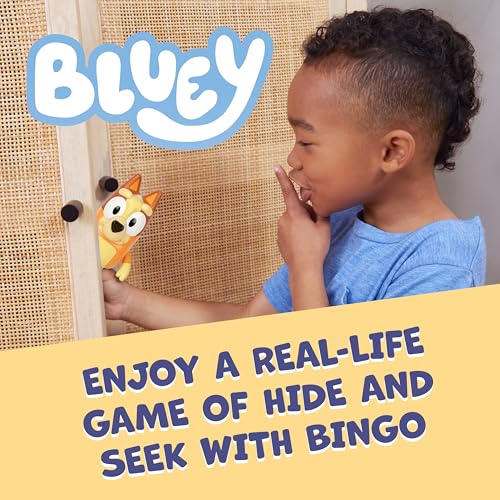 Bluey Game Hide and Seek Electronic Bingo Figure, Articulated, Musical Kids Figurines with Dance Mode, Interactive Toddler Figurine Toys for Ages 3+ by Bluey - Image 2