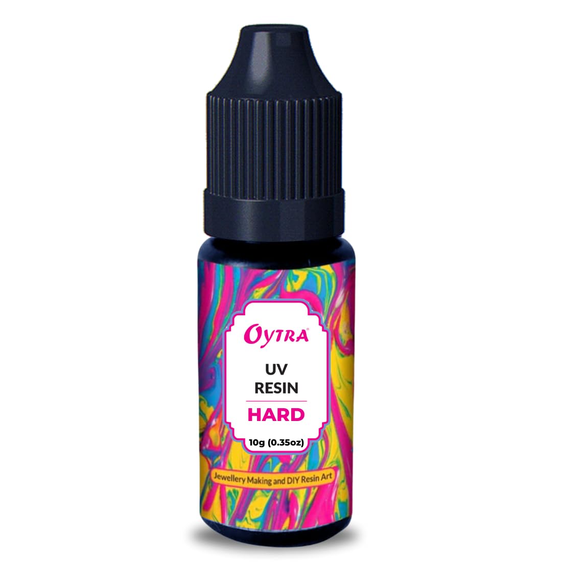 UV Resin Hard Clear Glossy Finish for Artists and Professionals Polymer Clay Gloss DIY Jewelry Craft Decoration Casting Coating (10 Grams)