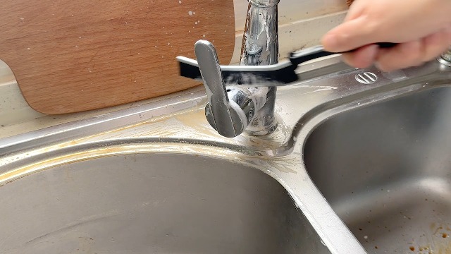 4 Spazzole Per Pulizia Delle Fessure E Fughe, Setole Dure In PET, Manico In PP, Multiuso Per Angoli Stretti, Finestre, Guide E Piastrelle, Facili Da Appendere - 3