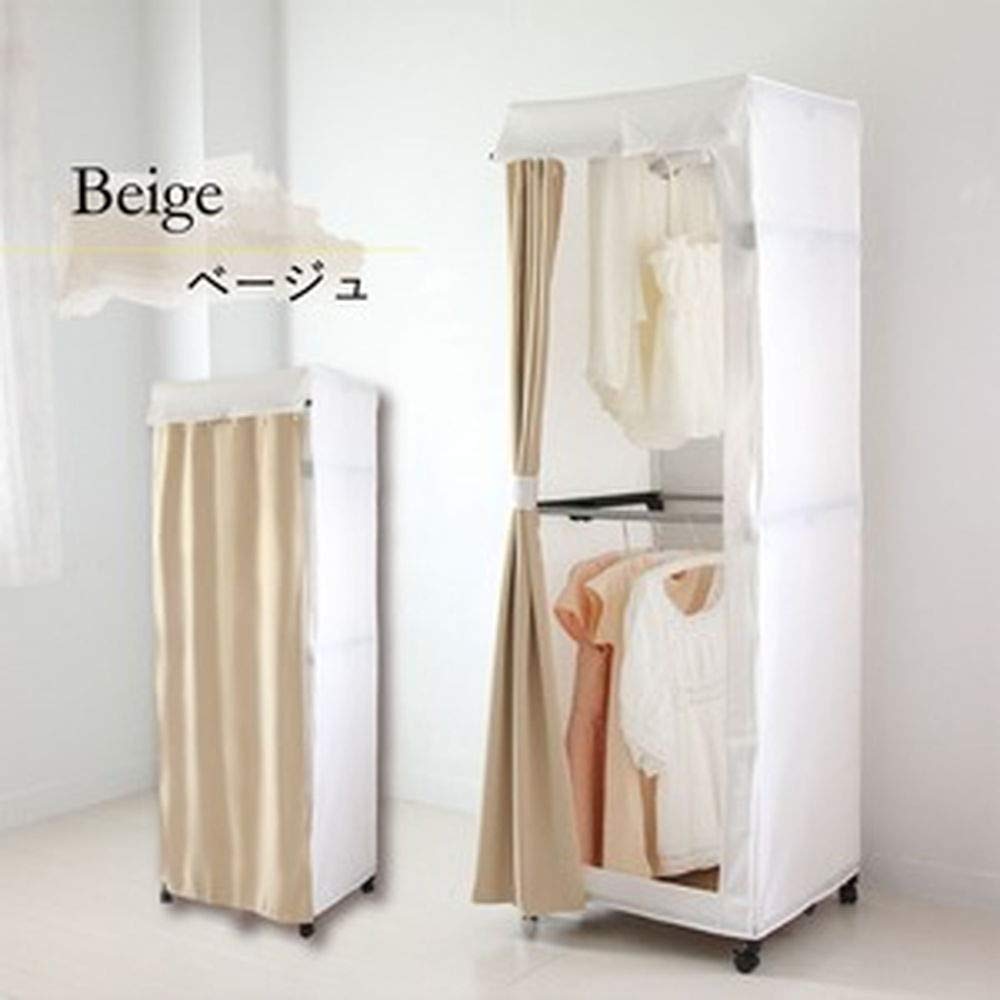 Amazon｜ハンガーラック/衣類収納 / - 60cmタイプ / ベージュ