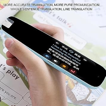 Pyhodi Smart Scanner Pen, Text, 3600 DPI, 650mAh Battery, English & Chinese Translation, 9 Functions, HD