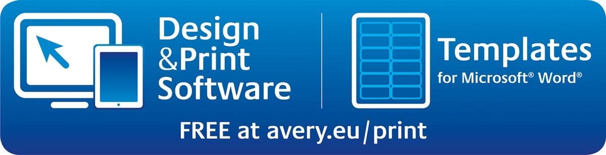 Avery Zweckform L7166-100 Shipping Labels 100 Sheets / 600 Labels / 99.1 x 93.1 mm White