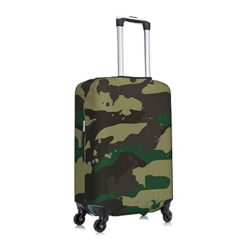 Amazon.co.jp: スーツケースカバー 迷彩柄 カモフラージュ