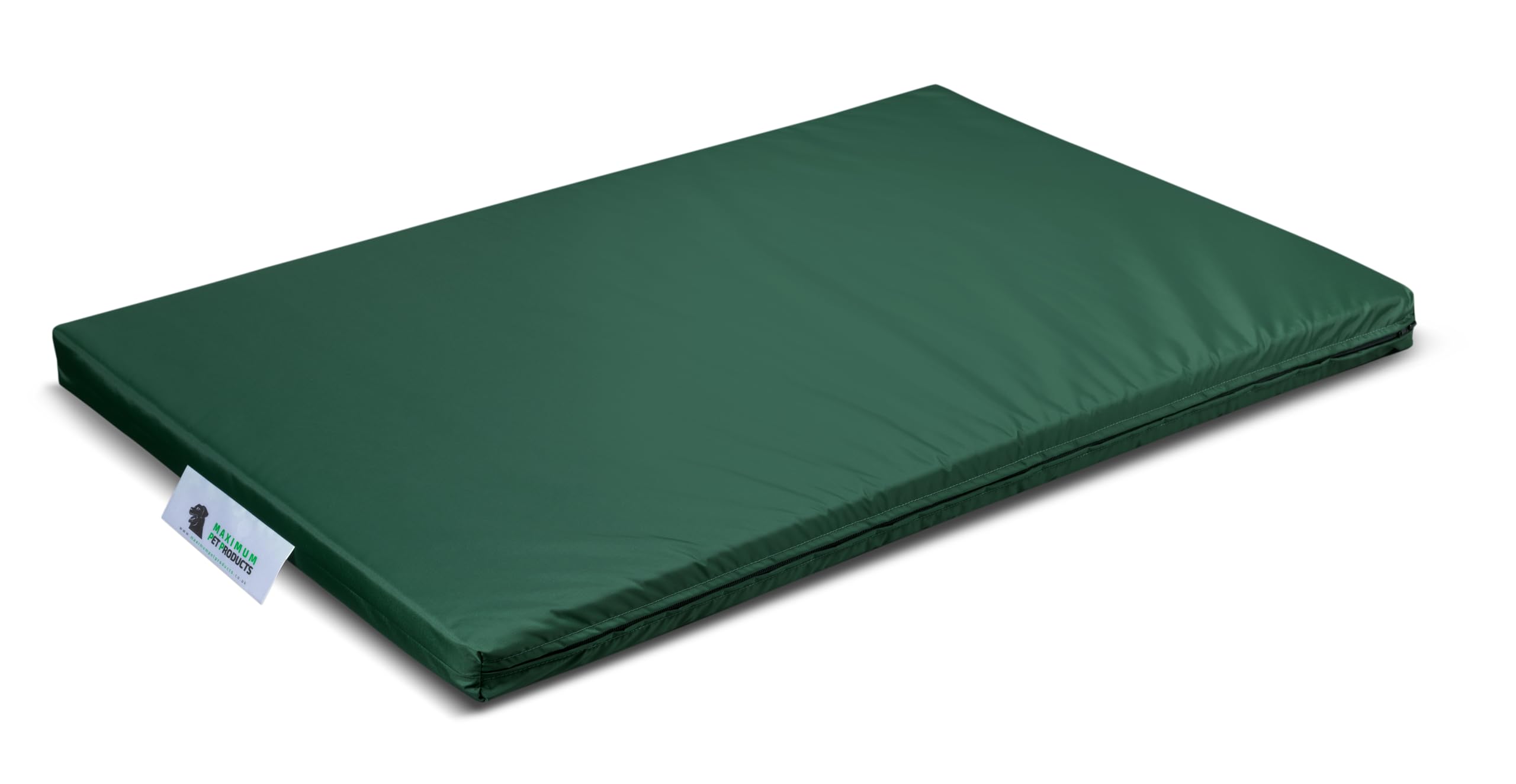 Maximum Pet Products Nylon Zipped Dirty Dog Mat - Waterproof Floor Crate Mat for Dogs, Cats and Small Pets, Various Sizes (Green, 120cm x 75cm x 5cm)