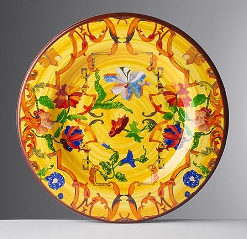 Mario Luca Giusti Pancale Orange Salad Plates, Set of 6