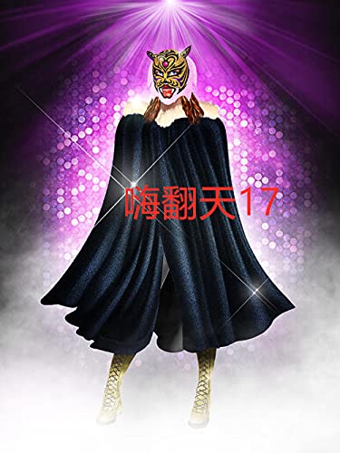 [HIRA] 実物撮影（ウィッグ、靴追加 ） 格闘技 女性タイガー「タイガークイーン」 コスプレ衣装のサムネイル
