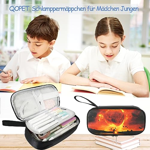 QOPET Astuccio per bambini e bambine: Un ampio