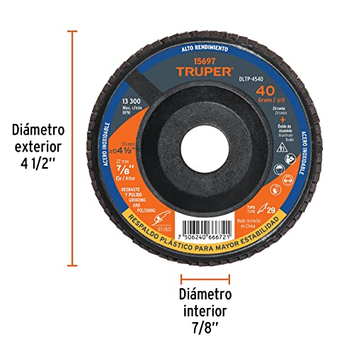 Disco laminado 4 1/2 6 Imagen adicional