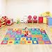 HOMCOM Alfombra Puzle Niños Colchoneta Suave 4.32㎡ Juego Rompecabezas para Niños Espuma...
