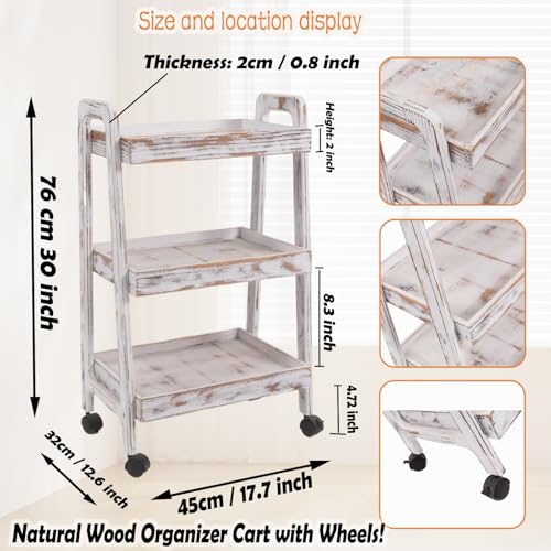 Chariot de rangement utilitaire à roulettes pour bureau ordonné