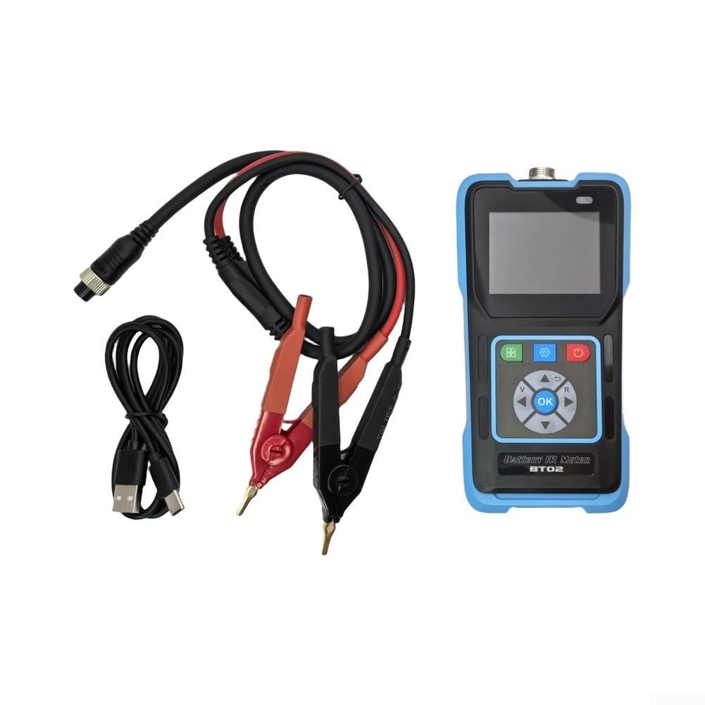 BT02 Quattro fili per tester di resistenza della batteria 100V DC BT02 a