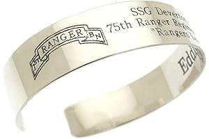 US Army Ranger Bracelet 1st Ranger Battalion KIa Military Memorial Bracelet