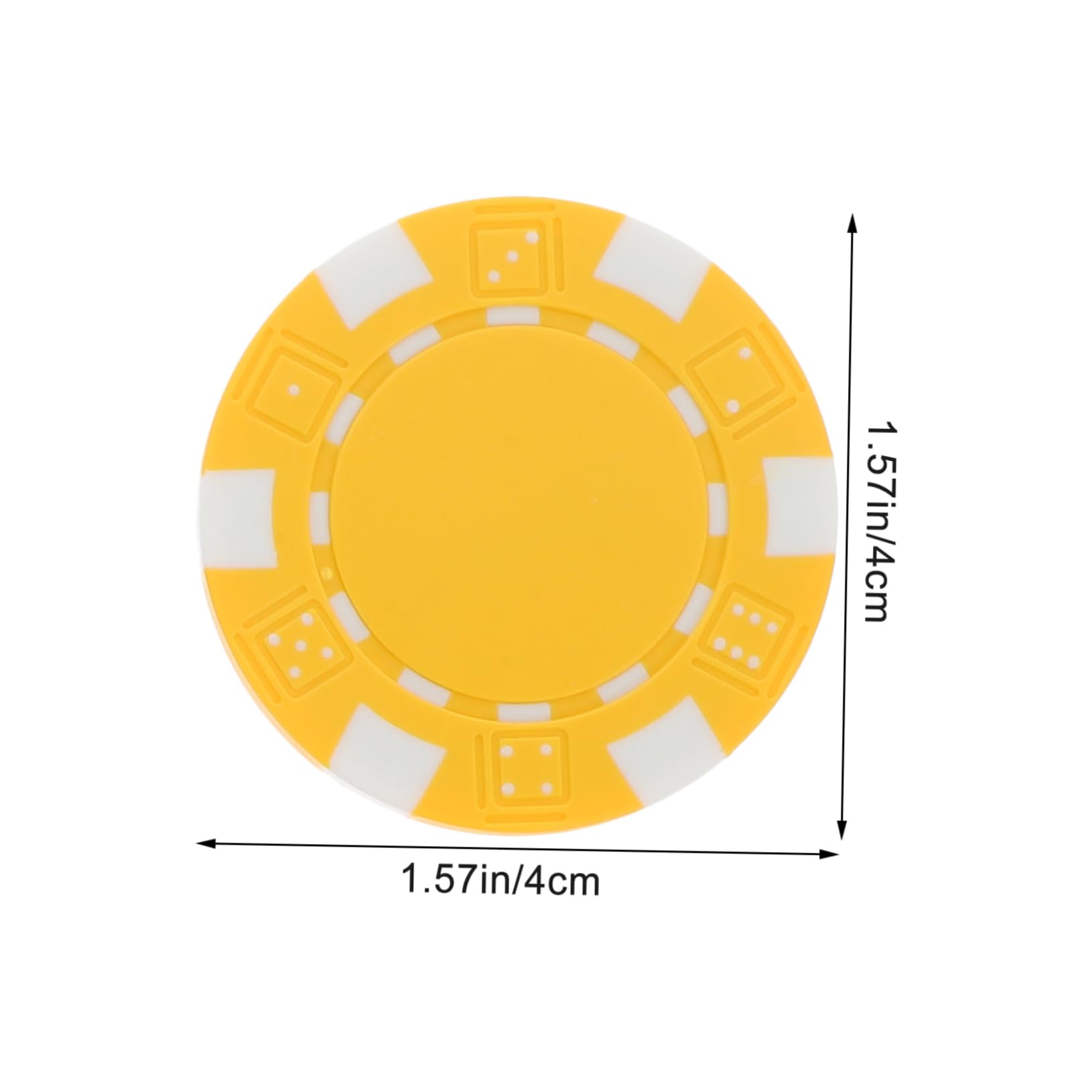 Hemoton 28Pcs Creative Game Tokens Colored Poker Counting Chips Round Poker Chips for Board Games for Game Night and Party Activities