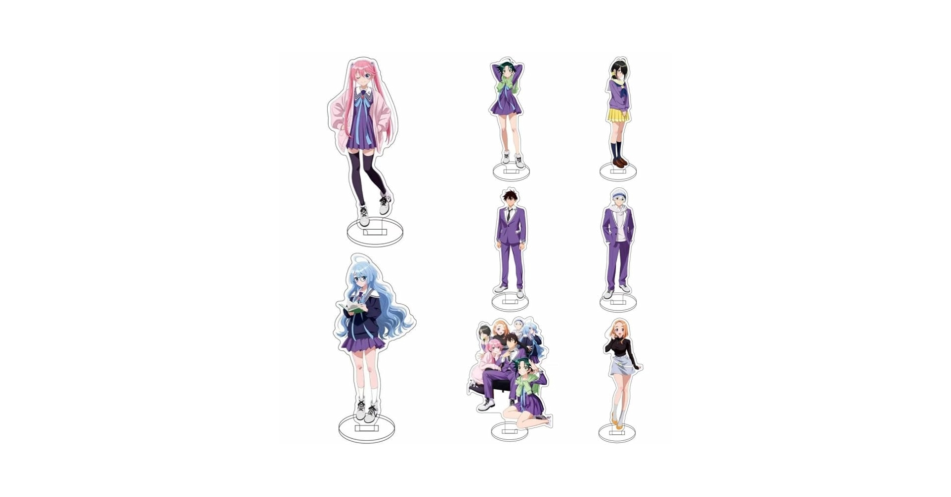 紫雲寺家の子供たち　 ウェディングver アクリルスタンド　全5種 紫雲寺家の子供たちアクリルスタンド ウェディングビキニ 5種