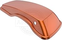 Vista 6 de Moto Onfire Alforja de tapas regulares para alforjas duras Harley Touring Street Glide 2014-2022 (whisky ámbar)