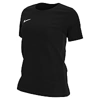 Nike Dry Park VII W Maglietta a Maniche Corte Donna, Nero (Black/White)