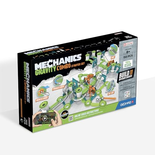 Geomag Mechanik & Schwerkraft Starter-Set 153 Stück, Lern- und...