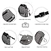 Vemingo Passport Wallet, RFID Travel Document Organizer with Crossbody Cell Phone Purse Holder Bag
