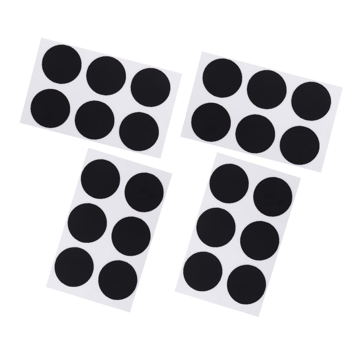 Garneck 4 Sheets Portable Patch Self Adhesive Bike Accessory Convenient Tube Repair Patches for Emergency Use Lightweight and Easy to Carry for Go Repairs Random Color