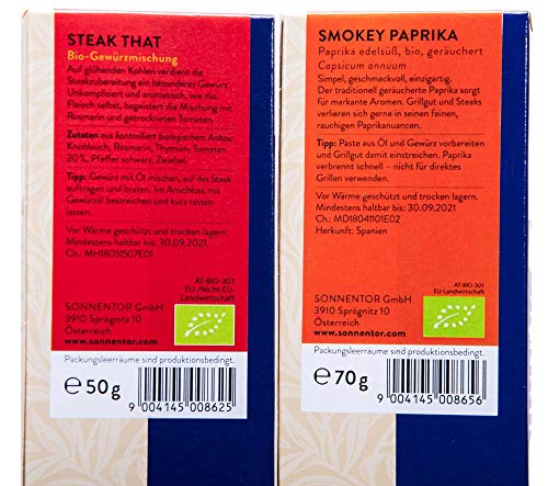 Sonnentor Bbq Kruiden Sixpack, 1 Units - Afbeelding 6