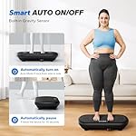 MERACH Vibration Plate Exercise Machine, Vibration Plate 440 Lbs Capacity, Bluetooth and Silicone Pedal, Stimulate Deep Fat, Vibration Plate for Lymphatic Drainage, Vibrating for Weight Loss - Image 3