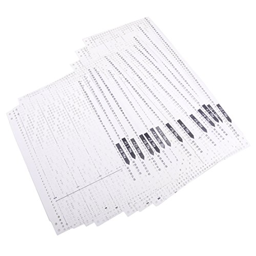 15pcs Set Pre Punched Card Kit Fit for Brother KH260 Knitting Needlework Machine