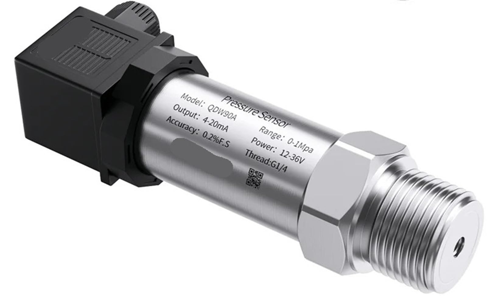 Sensore di pressione M12*1.5 4-20mA 0.1bar 0.5bar 40bar 60bar 600bar olio acqua gas 4-20mA(4-20mA output,0-5bar)