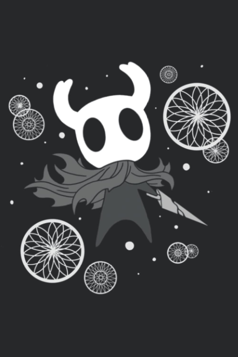Hollow Knight Notebook: Students and Teachers, 120 Pages 6" x9", Composition Book Journal for Writing, Scrapbooking or Drawing, Funny Gift For Women, The Office Funny