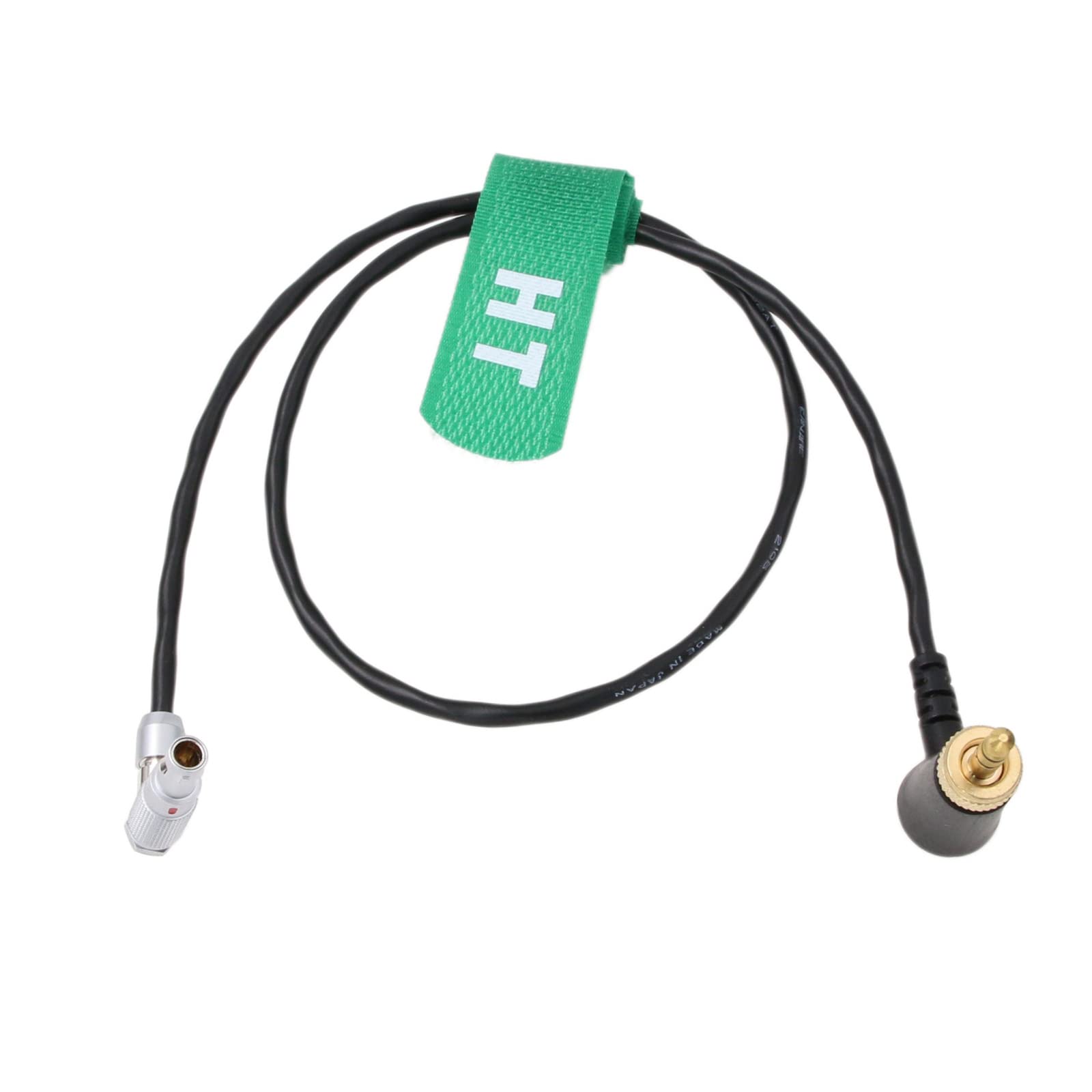 HangTon Timecode Sync Cable for Deity TC-1 to RED Epic Scarlet DSMC2 Dragon Gemini Camera Right Angle Locking 3.5mm TRS to 00B 4 Pin SYNC 50cm - Image 3