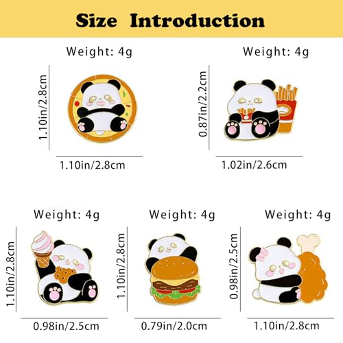 Image of 8Pcs Kawaii Frog Enamel Pin Set Cute Cartoon Frog Brooches, Lapel Pins for Backpacks, Jackets, Hats, Perfect Gifts for Women, Teens