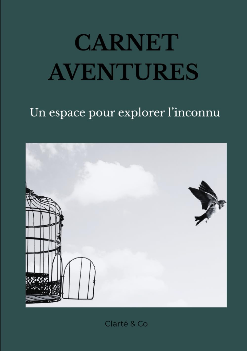 Carnet Aventures: Un espace pour explorer l’inconnu (Carnets Clarté & Co)
