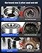 ECCPP 515096 Front Wheel Hub Bearing Assembly for Chevy Avalanche, Silverado, Suburban, Tahoe, Cadillac Escalade, GMC Yukon Sierra 1500 4X4 4WD 6 Lug Left Or Right W/ABS