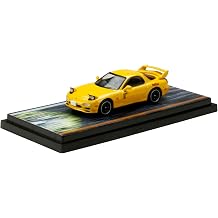 1/64 MAZDA RX-7 FD3S RED SUNS/Initial D VS Nakazato Keisuke Takahashi Driver Figure Included, HJ645007DB